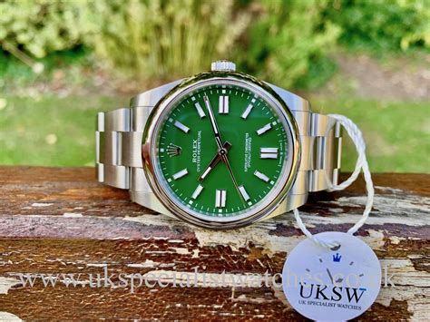 rolex oyster perpetual 34 green|Rolex Oyster Perpetual 41mm celebration.